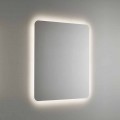 Espejo de baño redondo con retroiluminación LED Made in Italy - Pato