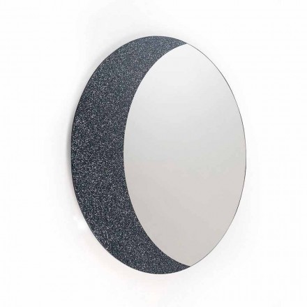 Un espejo de la pared del 100% Made in Italy diseño contemporáneo Aldo Viadurini