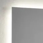 Espejo de pared con retroiluminación LED en 4 lados Made in Italy - Romio Viadurini