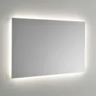 Espejo de pared con retroiluminación LED en 4 lados Made in Italy - Romio Viadurini