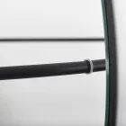 Espejo de pared con perchero de acero moderno Made in Italy - Chioccia Viadurini