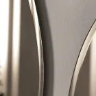 Espejo de pared Beata con borde pulido, fabricado en Italia. Viadurini