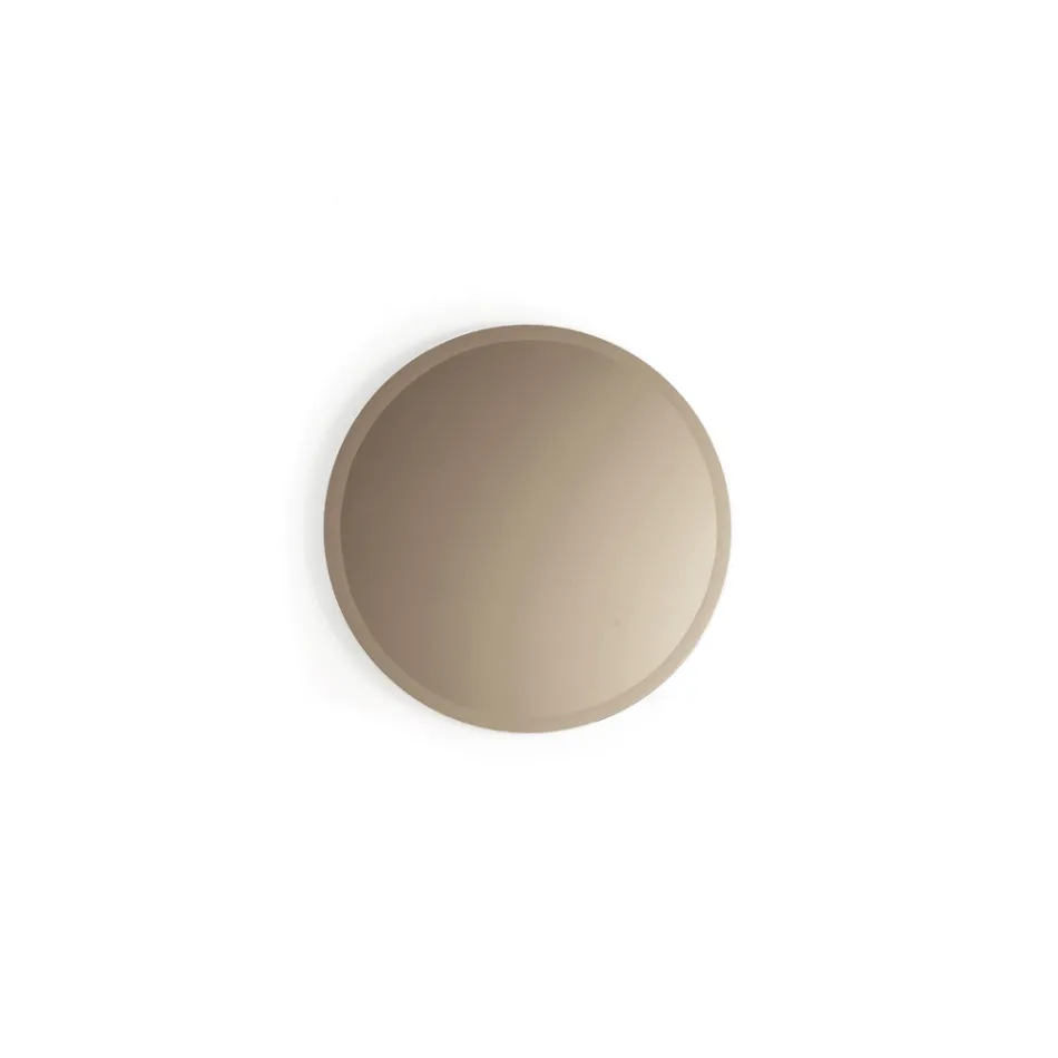 Espejo de pared Beata con borde pulido, fabricado en Italia. Viadurini