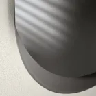Espejo de pared Ecla con forma alargada y esquinas redondeadas. Fabricado en Italia. Viadurini