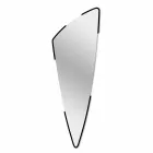 Espejo de pared voladizo decorativo largo en 4 colores - Spino Viadurini