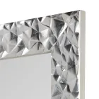 Espejo de pared en madera decorada a mano Made in Italy - Niagara Viadurini