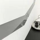 Espejo de pared en forma con marco de vidrio Made in Italy - Cloro Viadurini