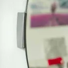 Espejo de pared cantilever de diseño redondo moderno con marco - Odosso Viadurini