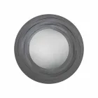 Espejo de pared circular moderno en hierro coloreado Hecho en Italia - Orégano Viadurini