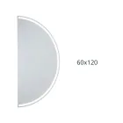 Espejo retroiluminado con franja LED continua - Excelsior Viadurini