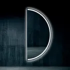 Espejo retroiluminado con franja LED continua - Excelsior Viadurini