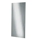 Espejo rectangular con grabados láser, fabricado en Italia - Alberta Viadurini