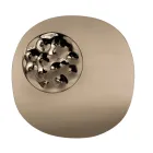 Espejo con forma y cristal ondulado insertado, fabricado en Italia - Adalberta Viadurini