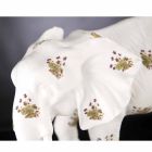 Figura de elefante de cerámica hecha a mano Made in Italy - Infante Viadurini