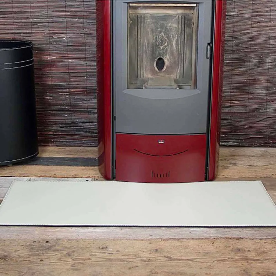 Rio - Chimenea de cuero / Estufa hecha en Italia Viadurini