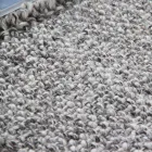 Alfombra de lana con flecos de diseño grande y moderno negro o crema - Jacqueline Viadurini