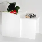 Mesas de diseño en plexiglás coloreado producido en Italia, Spinoso. Viadurini