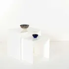 Mesas de diseño en plexiglás coloreado producido en Italia, Spinoso. Viadurini