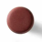 Mesa de centro alta para exterior de polietileno con tapa redonda Made in Italy - Desmond Viadurini