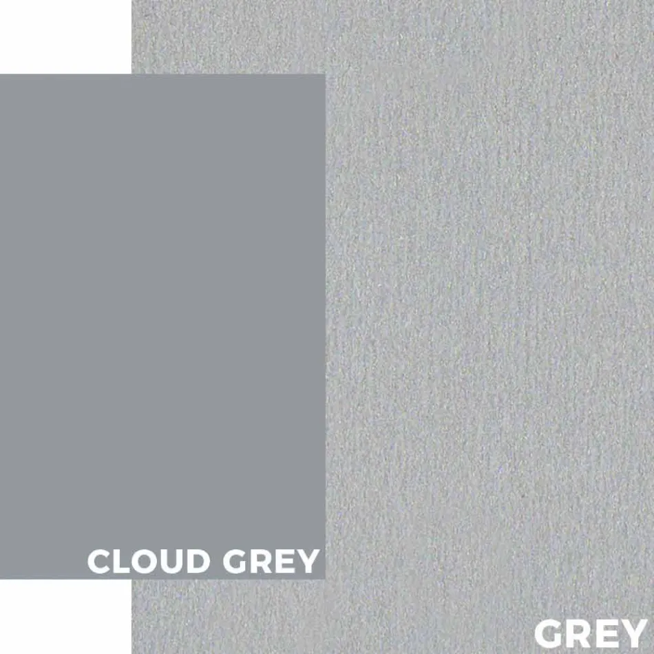 Mesa de centro moderna al aire libre en aluminio y laminado - Carmine2 Viadurini