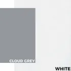 Mesa de centro moderna al aire libre en aluminio y laminado - Carmine2 Viadurini