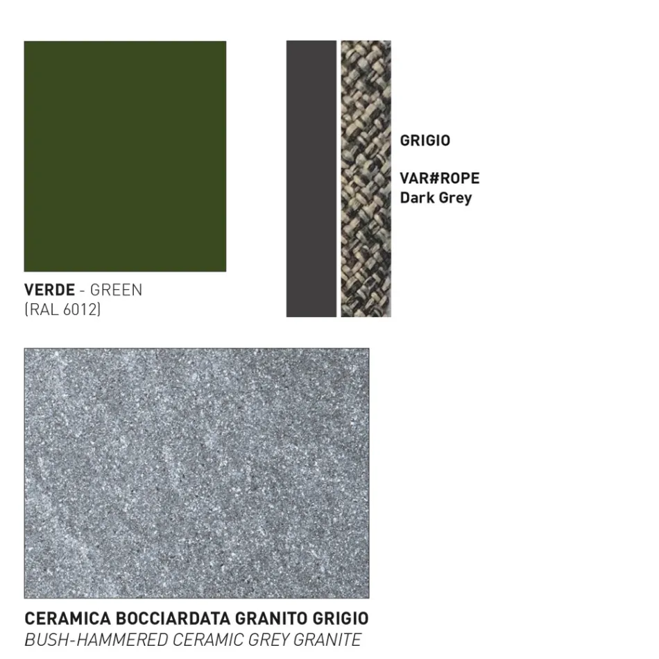 Mesa Baja Sobre Hpl o Cerámica Made in Italy - Emmacross by Varaschin Viadurini