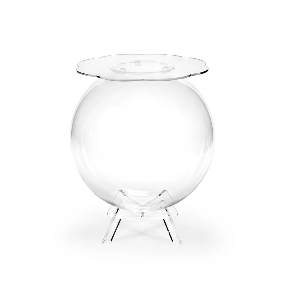 Mesa contenedor multiusos en plexiglás transparente Made in Italy - Scar Viadurini