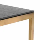 Mesa auxiliar de exterior de diseño cuadrado 2 dimensiones 3 acabados - Julie Viadurini