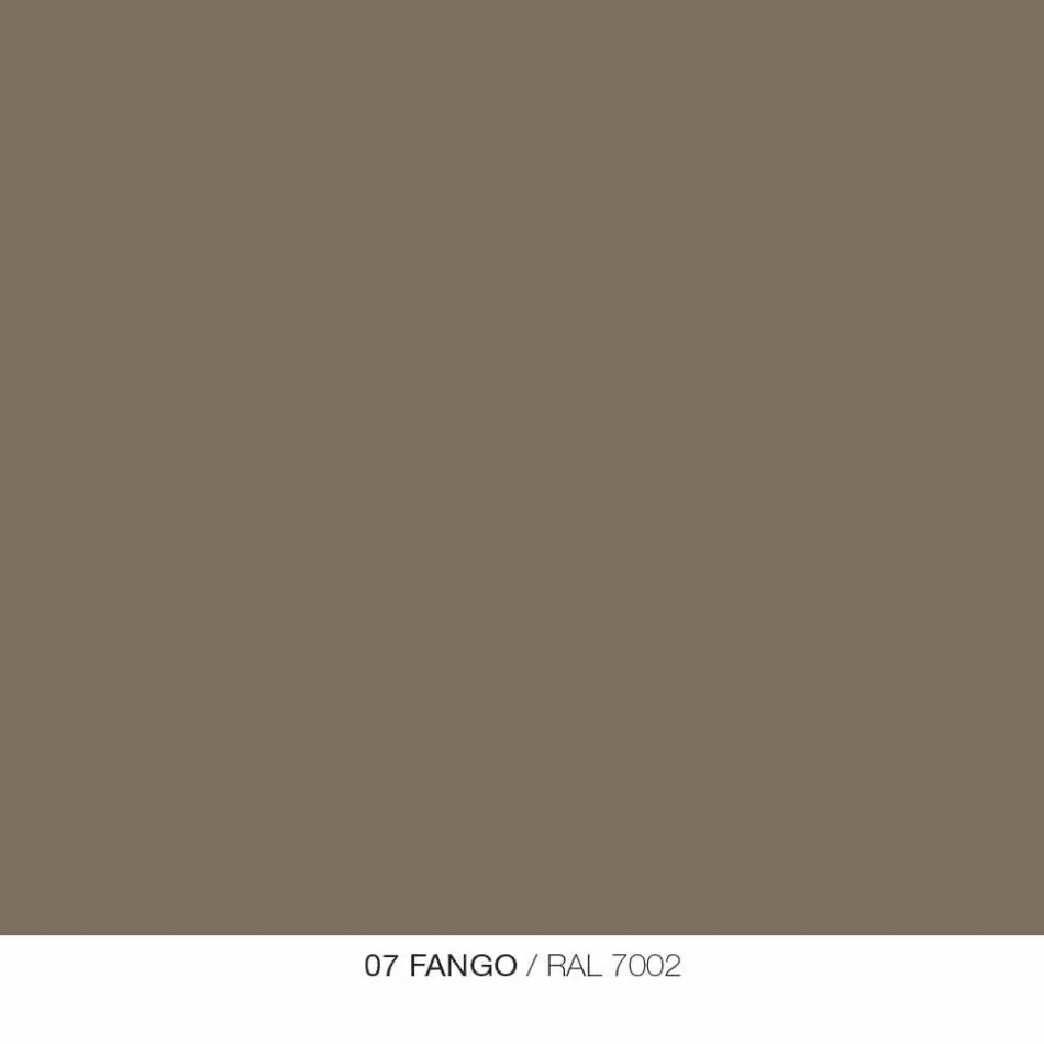 Mesa de centro redonda de diseño para salón en metal coloreado - Stephane Viadurini