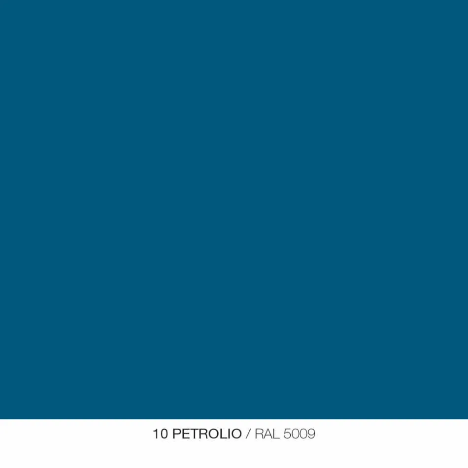 Mesa de centro para salón en acero coloreado, diseño moderno - Josyane Viadurini