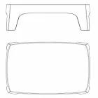 Mesita de exterior de polipropileno Solid by Vondom. Viadurini