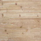 Mesa de centro para salón en madera de abeto y acero - Ilenia Viadurini