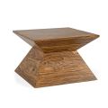 Mesa de centro piramidal de madera de sheesham de Homemotion - Torrice