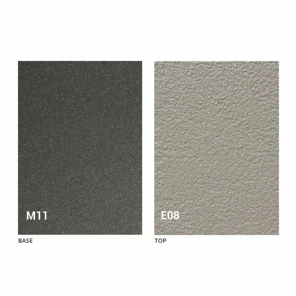 Mesa de centro transformable con tapa efecto mortero Made in Italy - Romántica Viadurini