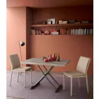 Mesa de centro convertible en mesa de cocina de diseño Made in Italy - Genio Viadurini