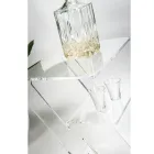 Mesa Sofá en Plexiglás Transparente Interior o Exterior - Platano Viadurini