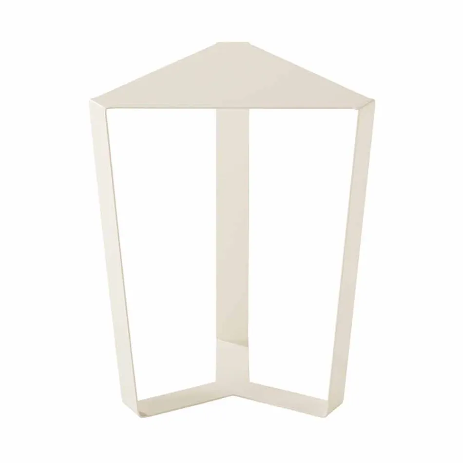 Mesa de centro de metal para exteriores, varios colores, diseño italiano moderno - Yasmine Viadurini