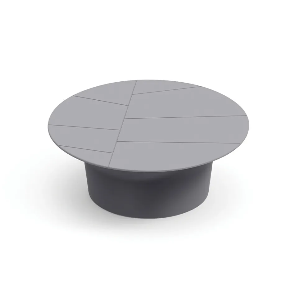 Mesa de centro de polietileno para exterior disponible en varios colores - Toalla Viadurini