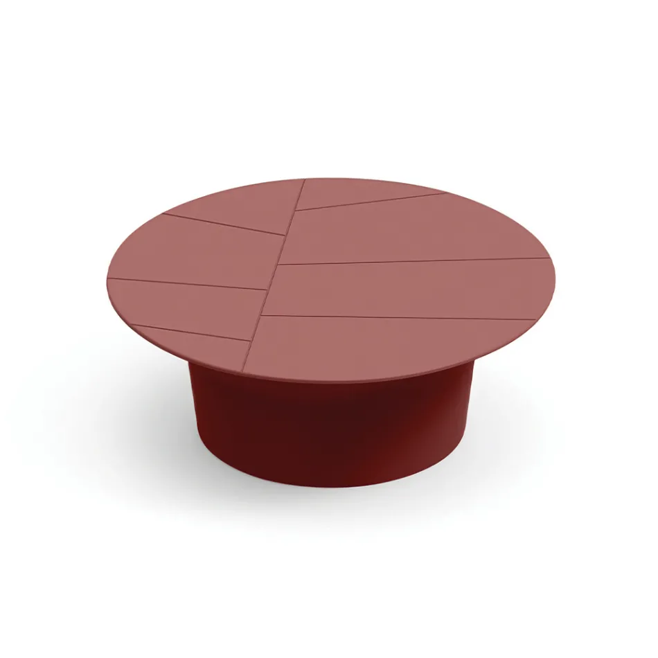 Mesa de centro de polietileno para exterior disponible en varios colores - Toalla Viadurini