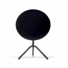 Mesa redonda de metal y chapa para exteriores Made in Italy - Alberic Viadurini