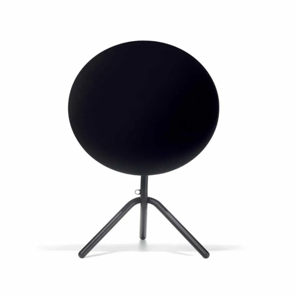 Mesa redonda de metal y chapa para exteriores Made in Italy - Alberic Viadurini