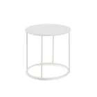 Mesa de centro de jardín en acero galvanizado de varios tamaños Made in Italy - Brienne Viadurini