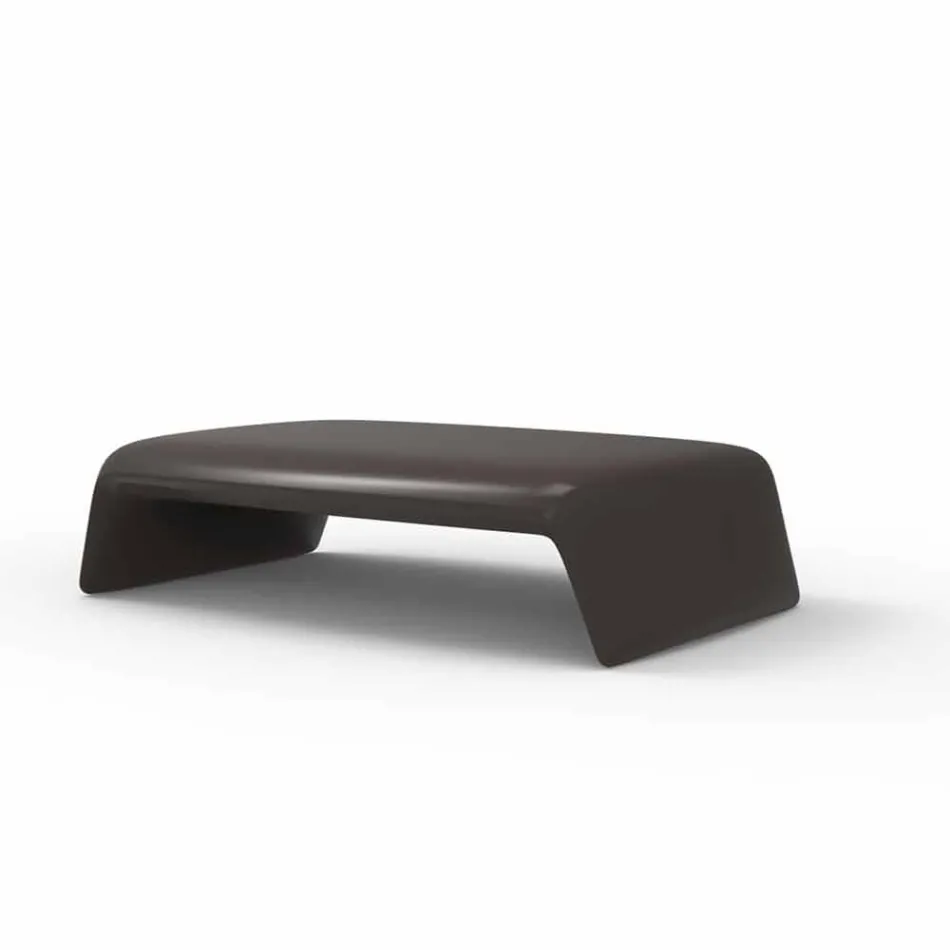 Mesa de jardín Blow by Vondom de polietileno, diseño moderno Viadurini