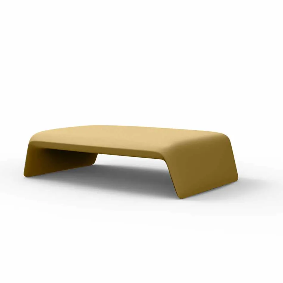 Mesa de jardín Blow by Vondom de polietileno, diseño moderno Viadurini