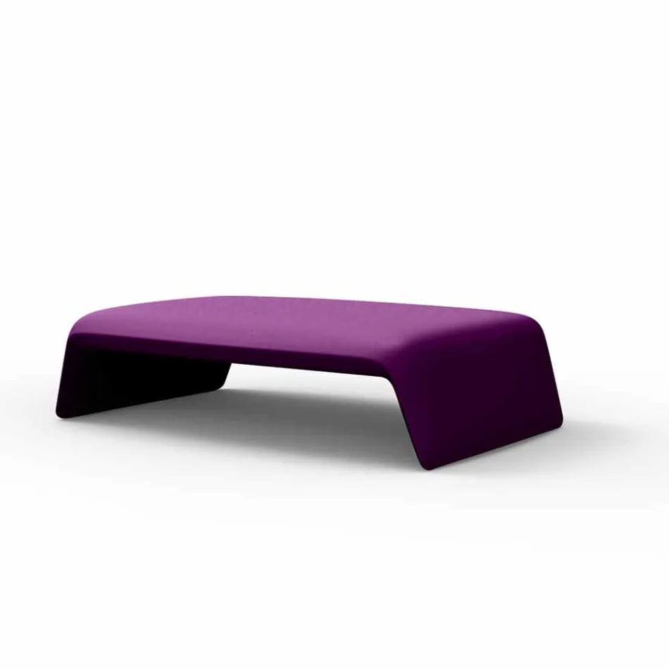 Mesa de jardín Blow by Vondom de polietileno, diseño moderno Viadurini
