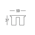 Mesa de centro de jardín redonda en HPL y polietileno Made in Italy - Freccia Viadurini