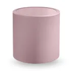 Mesa de centro de jardín redonda en polietileno de colores Made in Italy - Noemi Viadurini