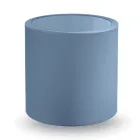 Mesa de centro redonda de jardín en polietileno coloreado Made in Italy - Noemi Viadurini