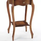 Mesa de centro con 1 estante y 1 cajón Made in Italy - Acoran Viadurini