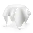 Mesa de centro con tapa y base de plexiglás Made in Italy - Brento Viadurini